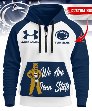 Penn State Nittany Lions , Premium Ncaa Under Armour Halfzip Hoodie