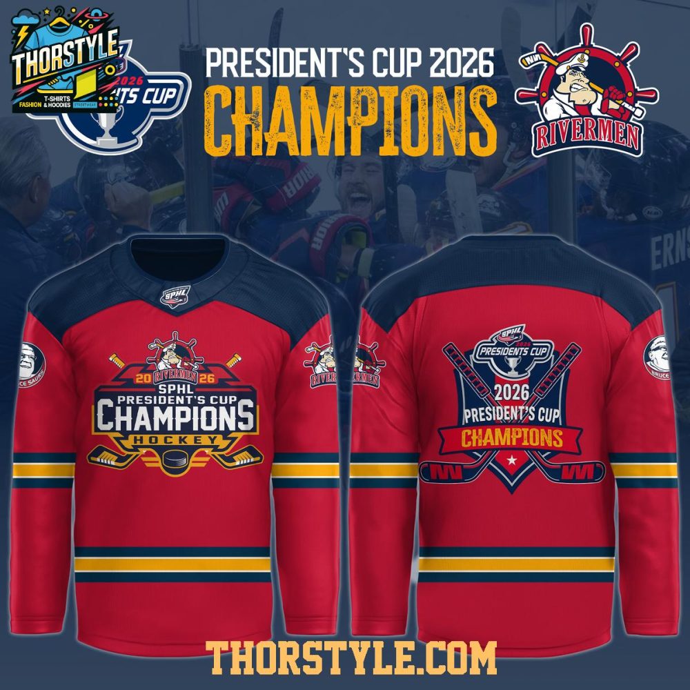 Peoria Rivermen X Champions Southern Professional League 2026 Hockey Jersey