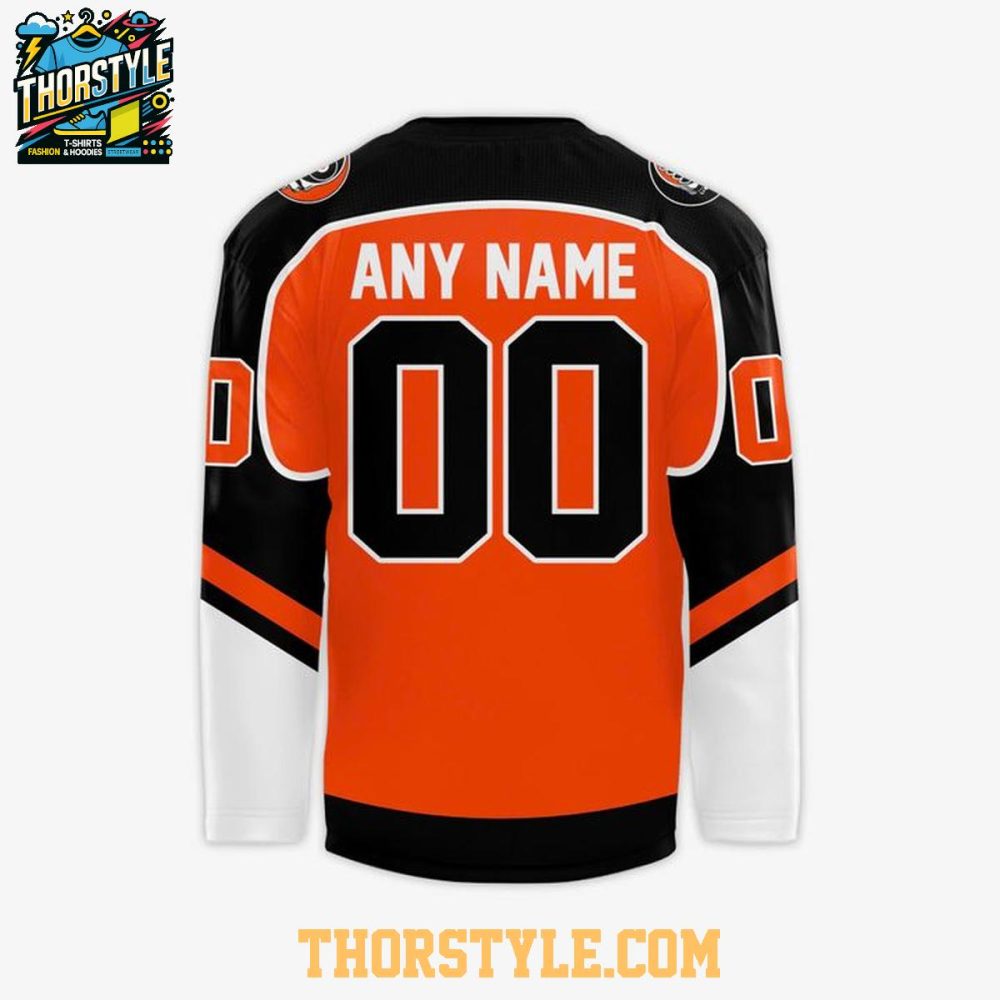Philadelphia Flyers Grateful Dead Night 2026 Personalized Hockey Jersey - Image 3