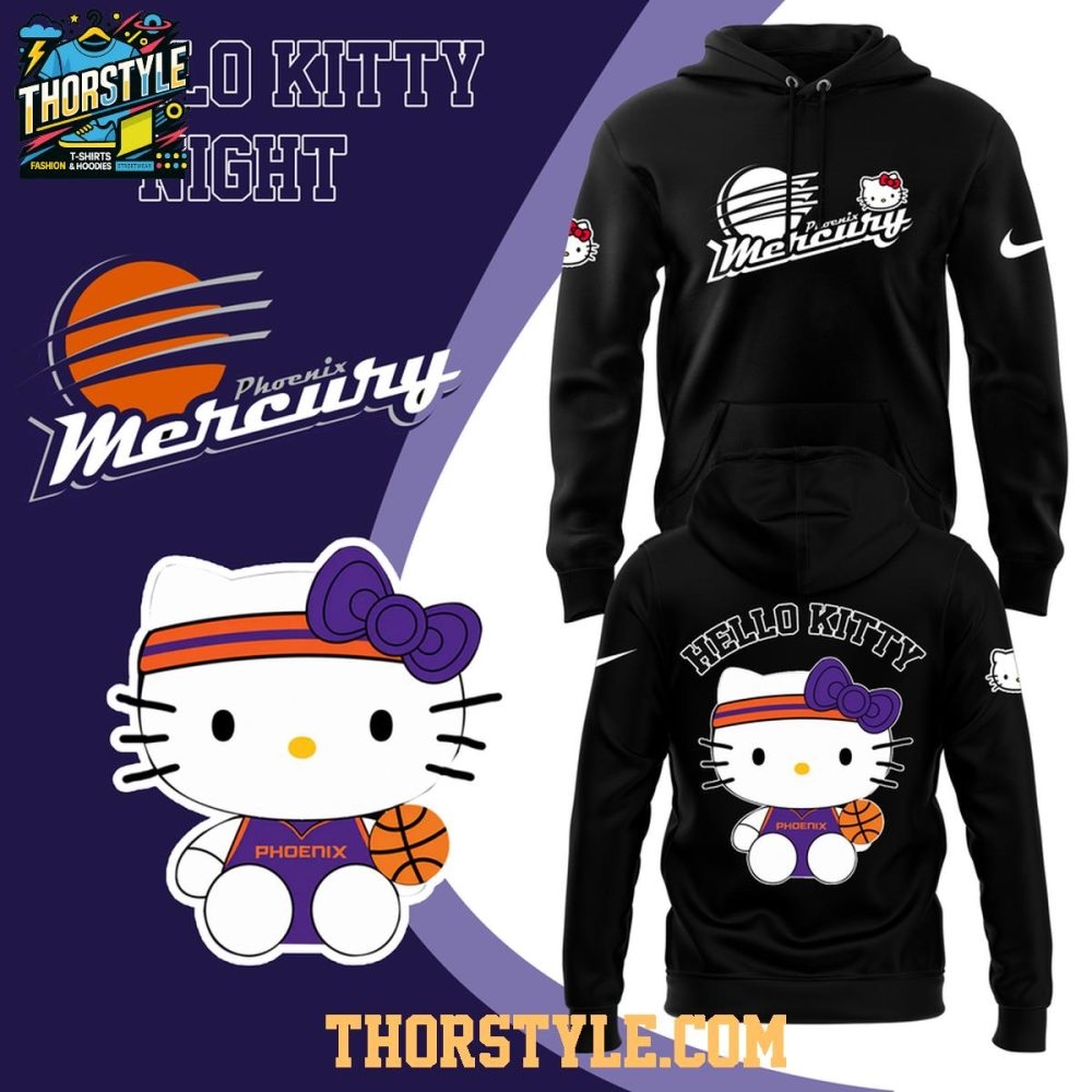 Phoenix Mercury X Hello Kitty Night 2026 Of Memories Hoodie Shirts - Image 3
