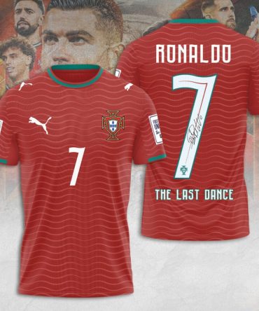 Portugal National Football Team X Cr7 3D Shirt Hoodie