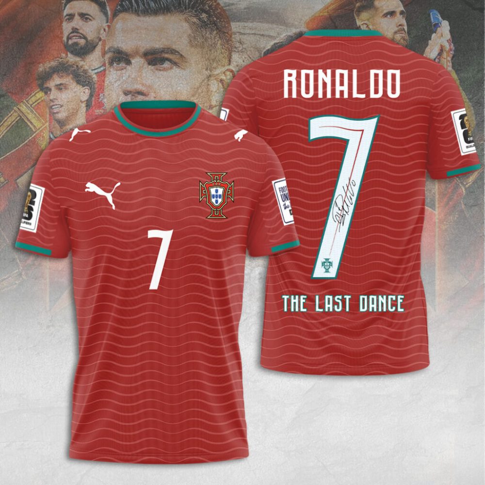Portugal National Football Team X Cr7 3D Shirt Hoodie