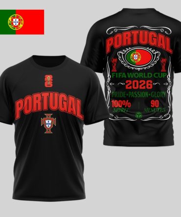 Portugal , Premium Wc26 Pride Passion Glory 3D Shirt