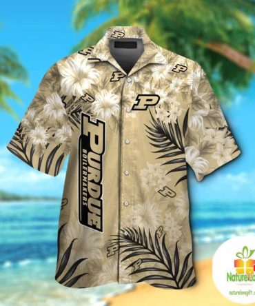 Purdue Boilermakers Hawaiian Shirt Short Sleeve Aloha Shirts