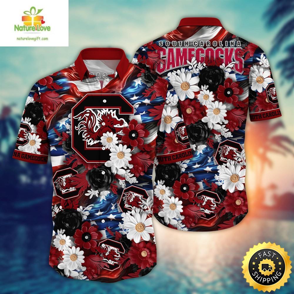 South Carolina Gamecocks Ncaa Hawaii Shirt Independence Day