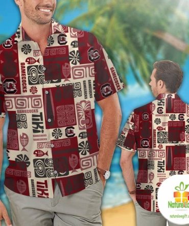 South Carolina Gamecocks Hawaiian Shirt Tropical Aloha Shirts