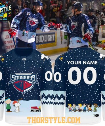 South Carolina Stingrays Peanuts 2026 Personalized Night Of Hockey Jersey