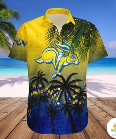 South Dakota State Jackrabbits Hawaii Shirt Ncaa Tropical Grunge Aloha