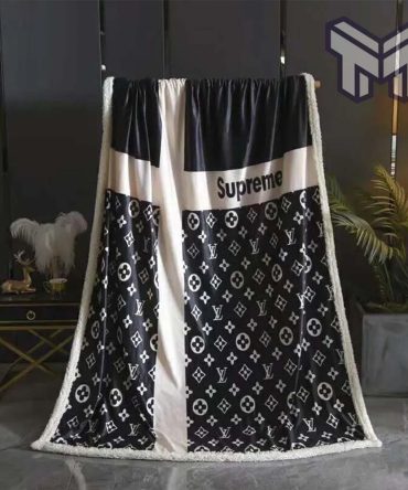 Supreme Luxury Brand Premium Quilt Blanket Fleece Hot 2023 For Home Decor