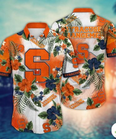 Syracuse Orange Ncaa Hawaiian Shirt Aloha Warm Nighttime
