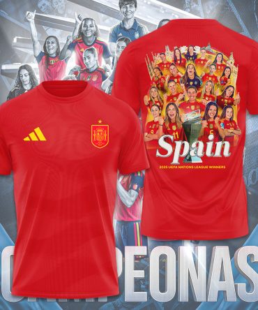 Spain Women National Football Team 3D Shirt Hoodie