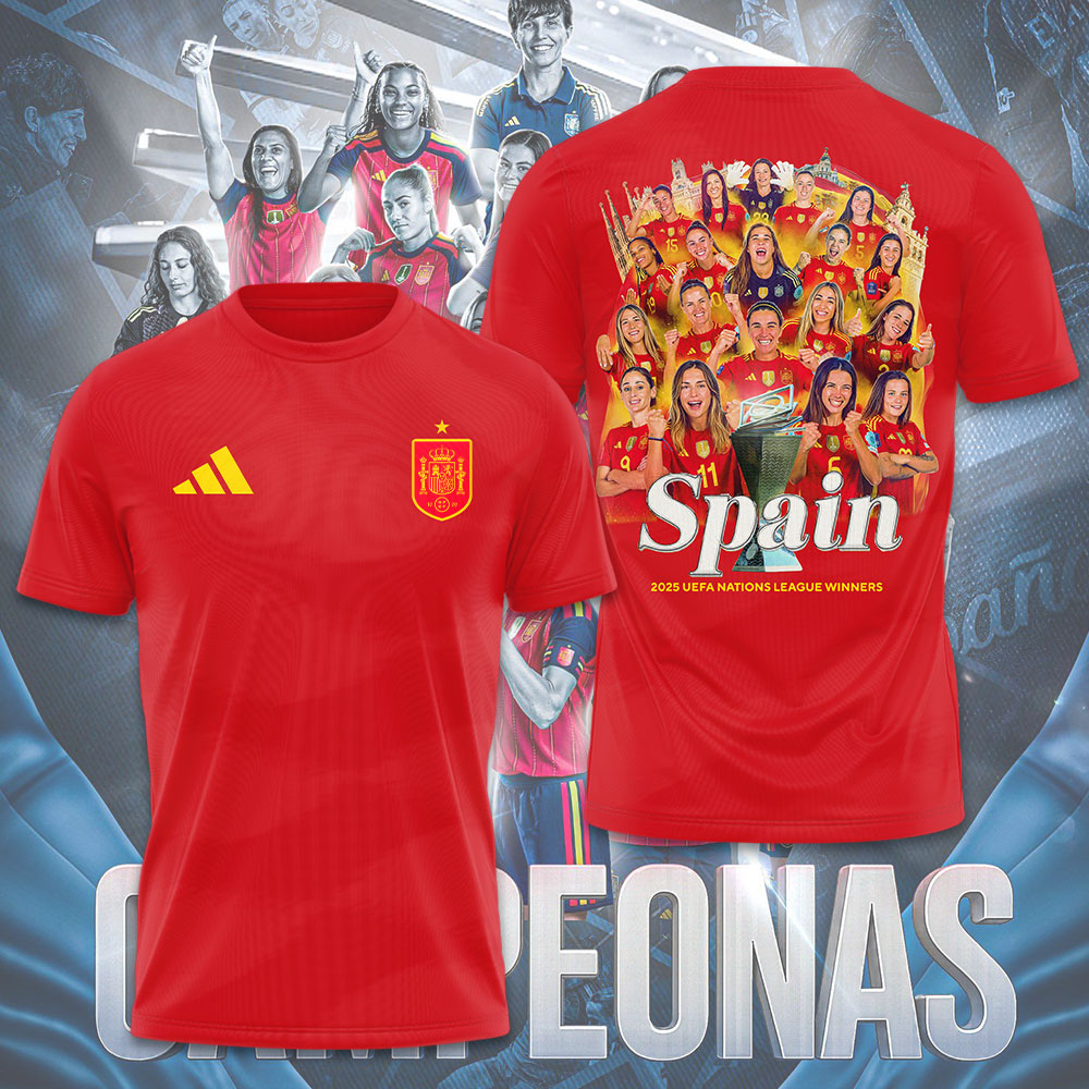 Spain Women National Football Team 3D Shirt Hoodie