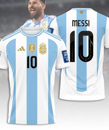 Seleccion Argentina X Lionel Messi 3D Shirt Hoodie