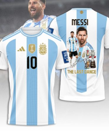 Seleccion Argentina X Lionel Messi 3D Shirt Hoodie