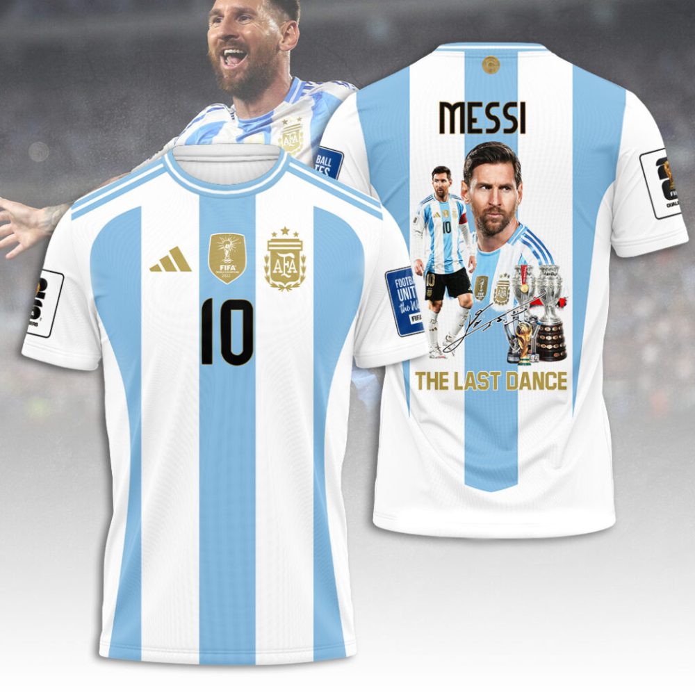 Seleccion Argentina X Lionel Messi 3D Shirt Hoodie
