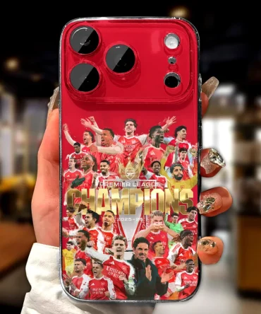 Arsenal Fc Premier League Champions 25/26 Phone Case
