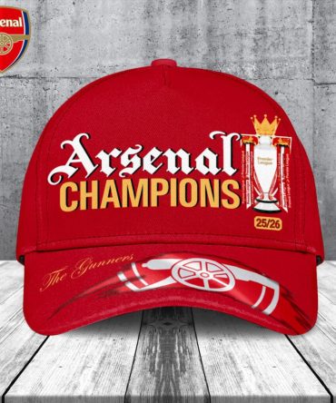 Arsenal Fc Premier League Champions 25/26 Classic Cap