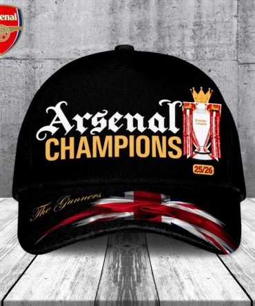 Arsenal Fc Premier League Champions 25/26 Classic Cap