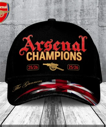 Arsenal Fc Premier League Champions 25/26 Classic Cap