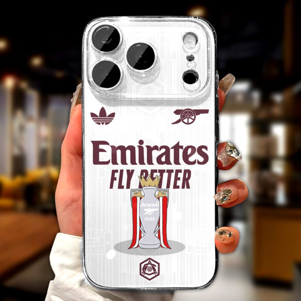 Arsenal Fc Premier League Champions 25/26 Phone Case