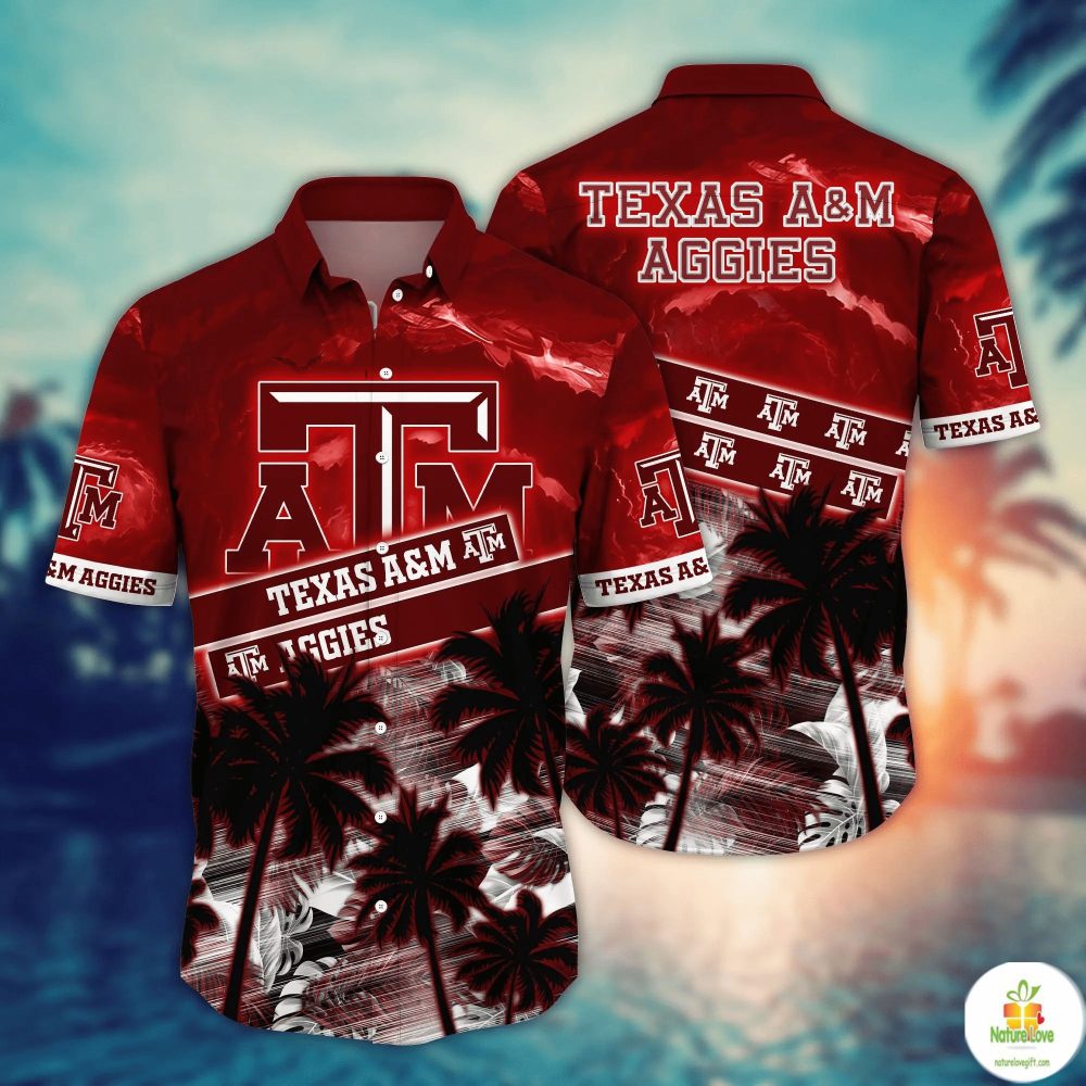 Texas A&M Aggies Ncaa Hawaiian Shirt Aloha Shirt