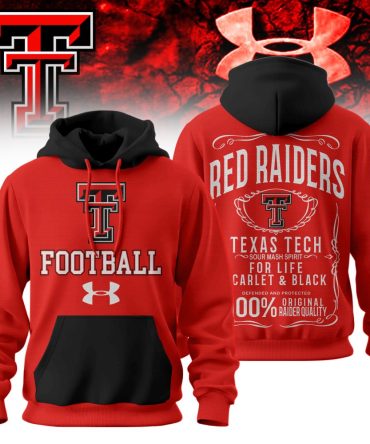 Texas Tech Red Raiders , Premium Ncaa College Football Under Amour Hoodie
