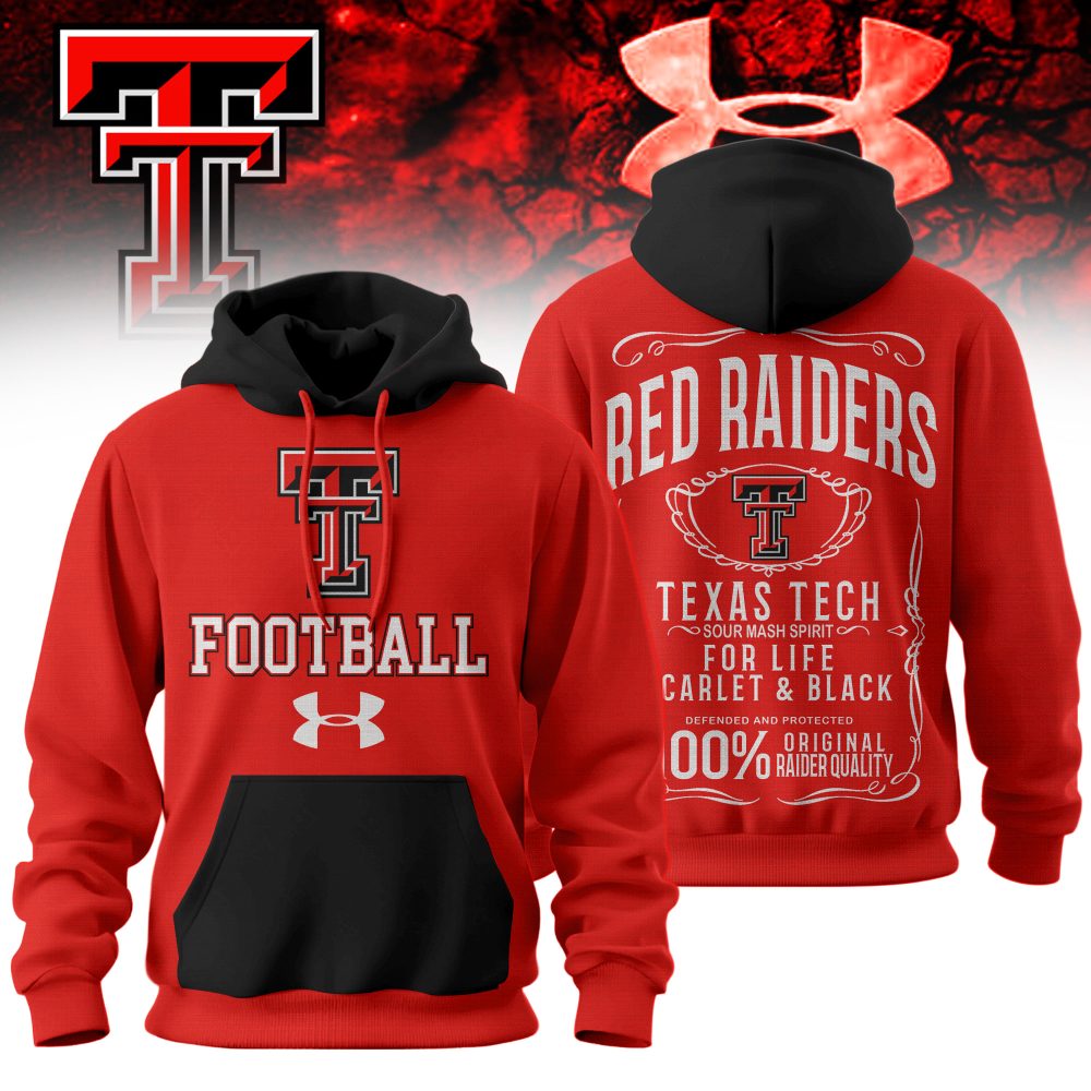Texas Tech Red Raiders , Premium Ncaa College Football Under Amour Hoodie
