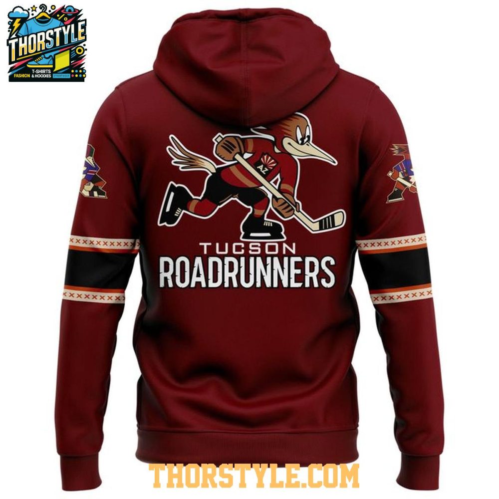 Tucson Roadrunners 10Th Anniversary 2016-2026 Celebrate Hoodie Shirts - Image 3
