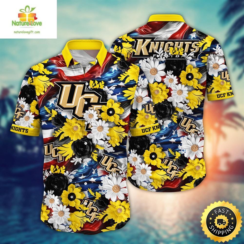 Ucf Knights Ncaa Hawaii Shirt Independence Day Large