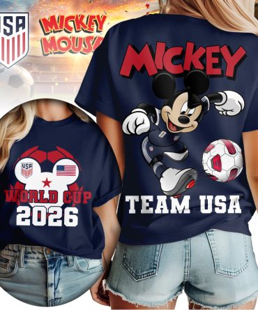 Usa , Premium Wc26 Mickey Women Shirt