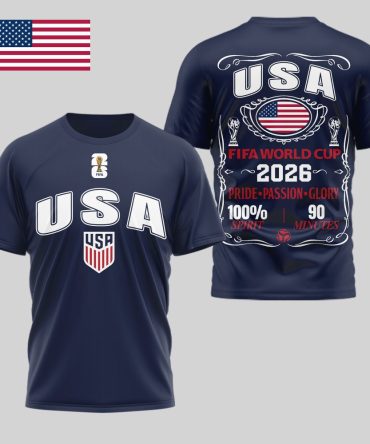 United States , Premium Wc26 Pride Passion Glory 3D Shirt