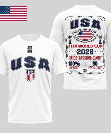 United States , Premium Wc26 Pride Passion Glory 3D Shirt
