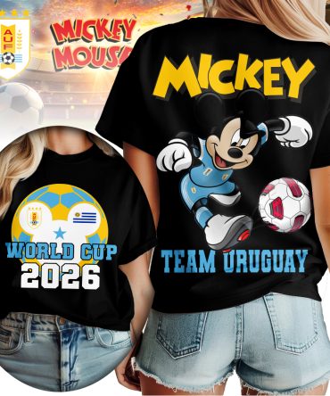 Uruguay , Premium Wc26 Mickey Women Shirt