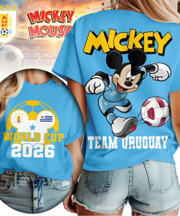 Uruguay , Premium Wc26 Mickey Women Shirt