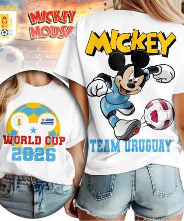 Uruguay , Premium Wc26 Mickey Women Shirt