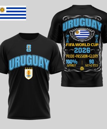Uruguay , Premium Wc26 Pride Passion Glory 3D Shirt
