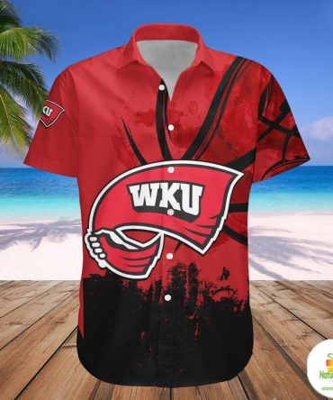 Western Kentucky Hilltoppers Basketball Hawaii Shirt Grunge Ncaa Aloha