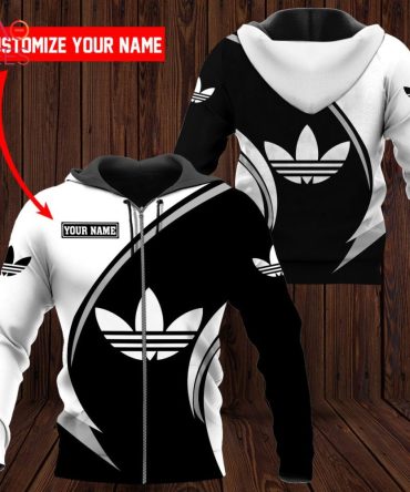 Adidas Logo Basic Pattern Luxury Brand Hoodie Limited Edition