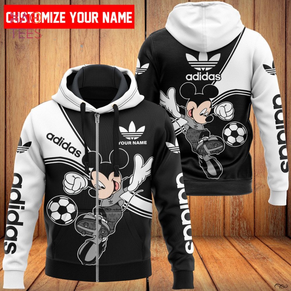 Adidas Mickey Mouse Luxury 3D Hoodie Limited Edition