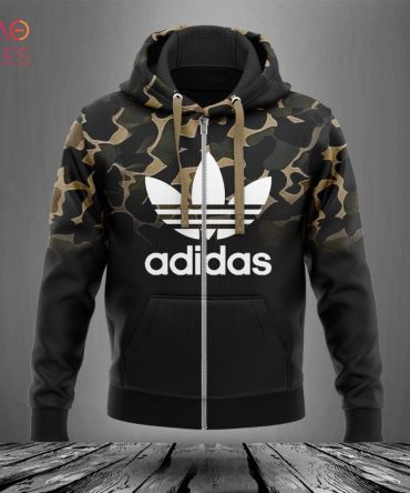 Adidas Army Camouflage Luxury Hoodie Limited Edition