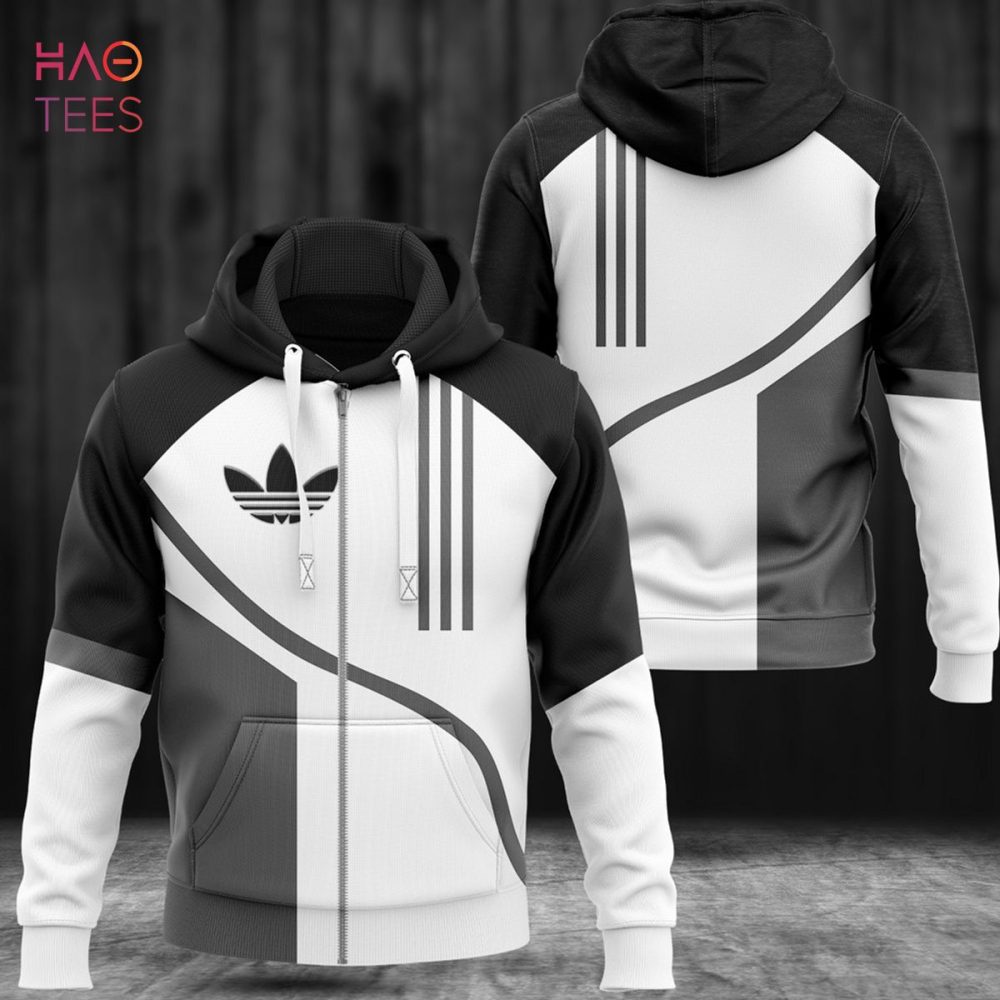 Adidas Simple Color Luxury Brand Hoodie Limited Edition