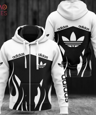Adidas Luxury Brand Hoodie Basic Color Limited Edition