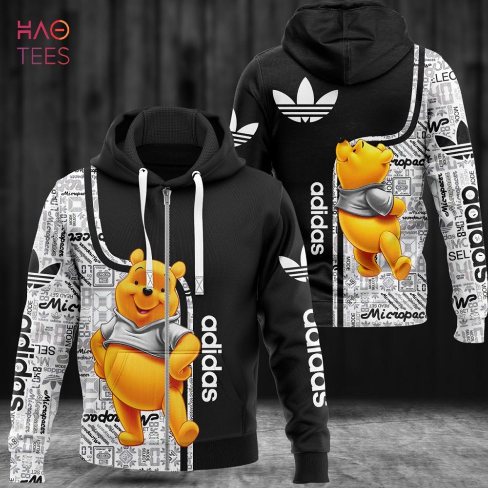 Adidas Winnie Pood 3D Hoodie Luxury Brand Limited Edition