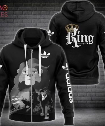 Adidas Lion King Luxury 3D Hoodie Limited Edition