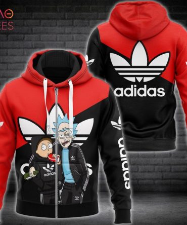 Adidas Rick And Morty Luxury 3D Hoodie Limited Edition