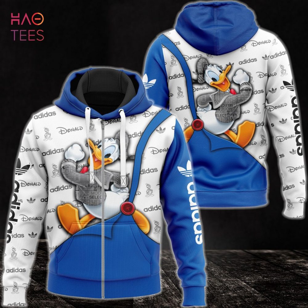 Adidas Donal Duck Luxury 3D Hoodie Limited Edition