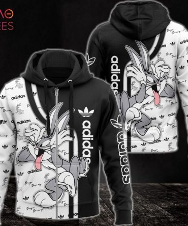 Adidas Bugs Bunny Luxury 3D Hoodie Limited Edition