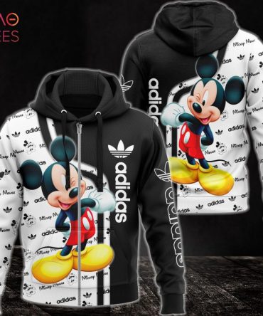 Adidas Mickey Luxury 3D Hoodie Limited Edition
