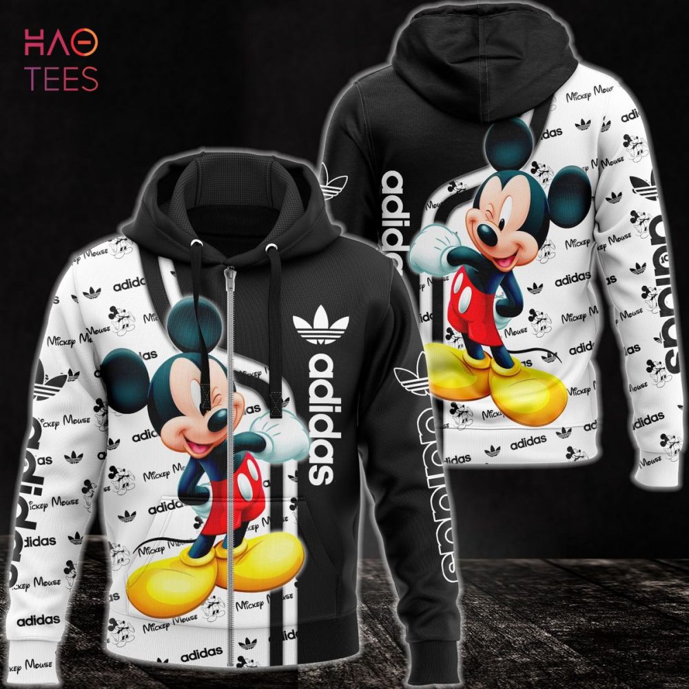Adidas Mickey Luxury 3D Hoodie Limited Edition