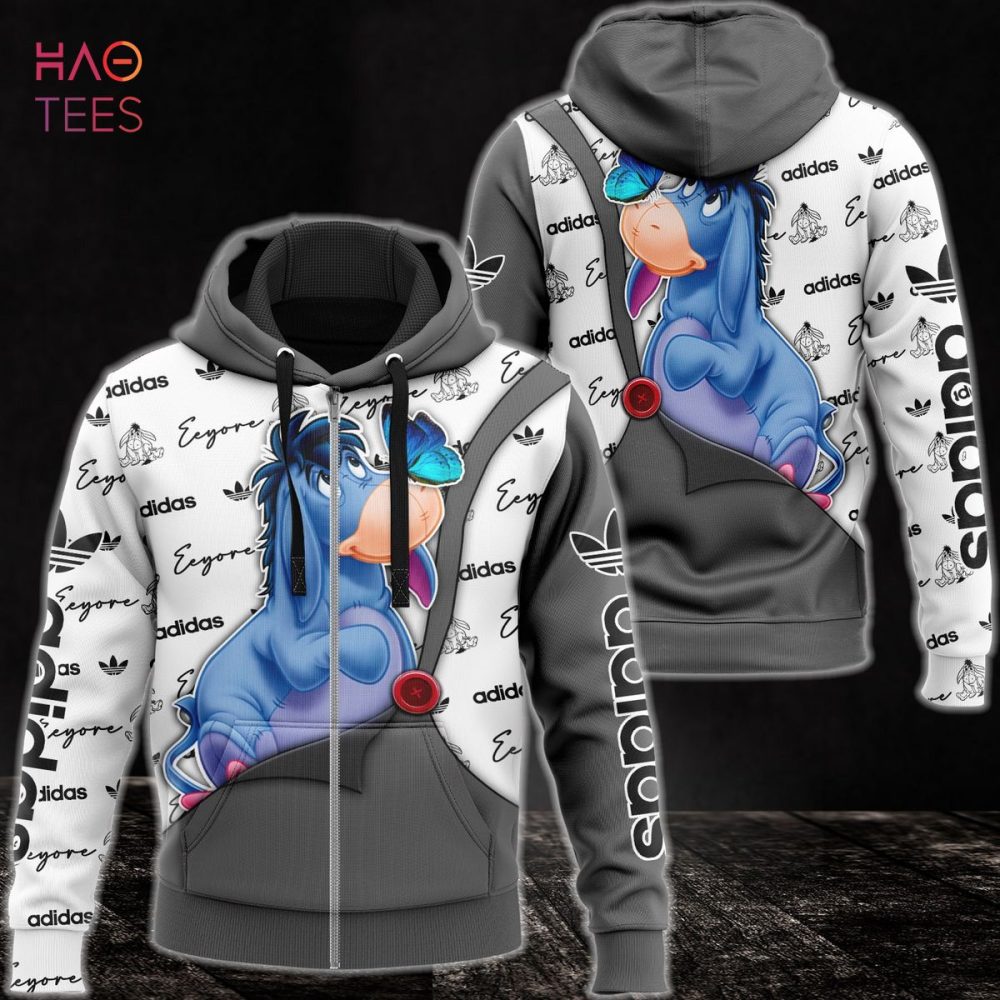 Adidas Eeyore Luxury 3D Hoodie Limited Edition